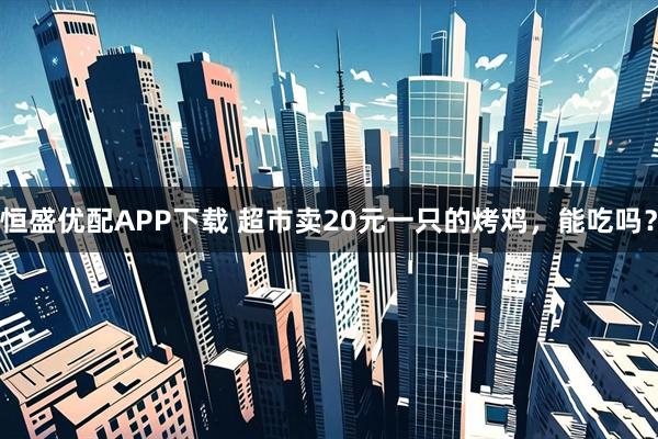 恒盛优配APP下载 超市卖20元一只的烤鸡，能吃吗？