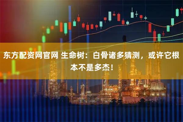 东方配资网官网 生命树：白骨诸多猜测，或许它根本不是多杰！
